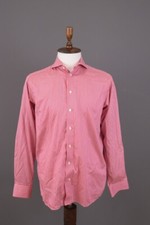 Eton Contemporary Pink Stripe Long Sleeve Button Down Shirt Size 41 / 16