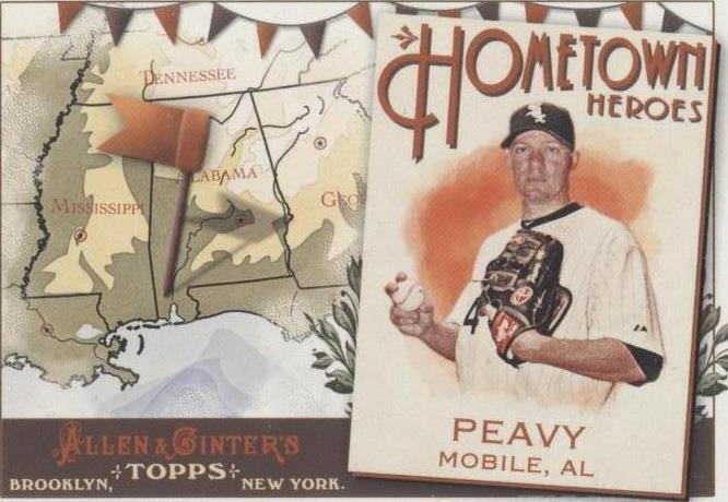2011 Topps Allen & Ginter's - Jake Peavy #HH31 - 1 of 1