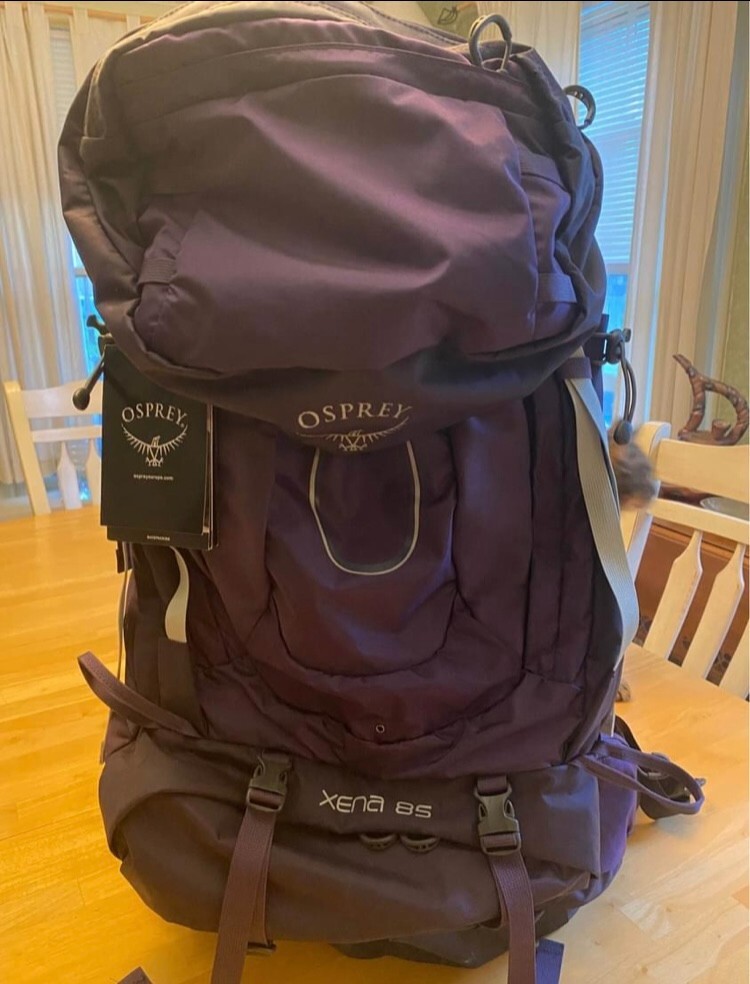 Osprey Xena 85L Women's Medium Hiking Backpack NWT-image