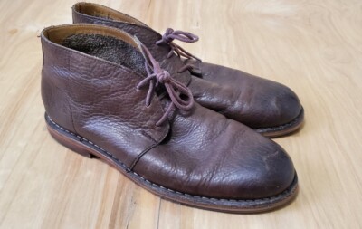 Cole Haan Mens 11.5 M Chukka Boots Brown Leather Desert  display picture 2