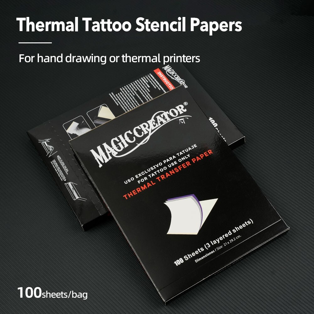 Hectograph Paper Tattoos Spirit Masters Green Thermal Tattoo Transfer