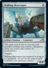 WALKING SKYSCRAPER x4 mtg NM-M Kamigawa Neon Dynasty 4 Unc