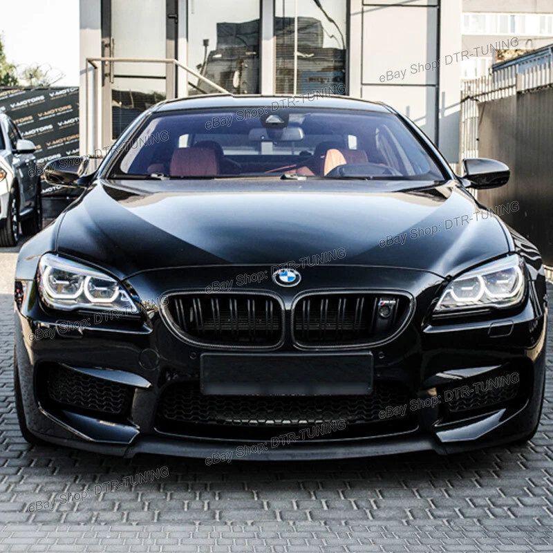 Rejillas delanteras de fibra de carbono real para BMW M6 serie 6 F06 F12 F13 2012-2019 Foto 4 de 4
