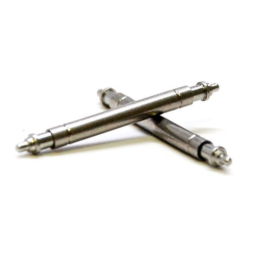 Watch Strap Spring Bars Pins Strong Stainless Steel Double Flanged Sizes 8-25 mm - Picture 4 of 5