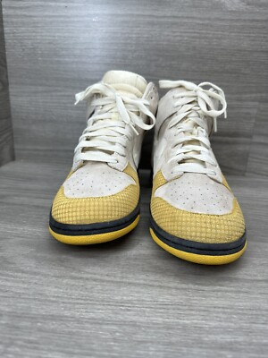 Size 13 - Nike Dunk High Sail Varsity Maize for sale online | eBay