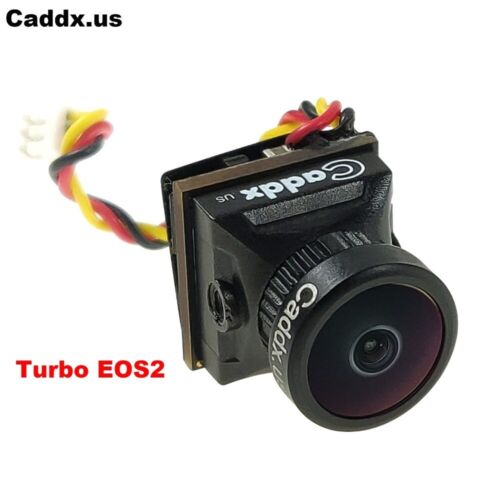 Caddx Turbo EOS2 FPV Camera 1200TVL 2.1mm 1/3 CMOS 16:9/ 4:3 Mini FPV Camera Mic - Afbeelding 1 van 7
