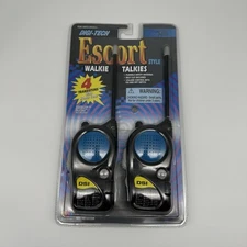 VTG NIB Digi-Tech DSI Escort Walkie Talkies Retro 4 Transistors w/ Morse Code