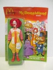 Vintage 1976 Remco McDonald's Mcdonaldland 8" Doll RONALD - MOC/NEW