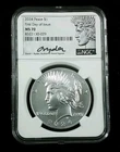 2024 Peace $1 Silver Dollar NGC MS 70 First Day Of Issue #7374