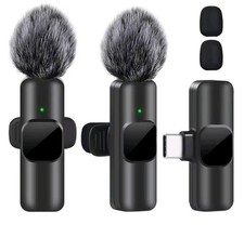 Lavalier Microphone Wireless Audio Video Reco...