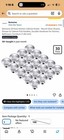 Bememo 30PK Kitchen Cabinet Knobs- Round, Silver, 1.06” — photo 2
