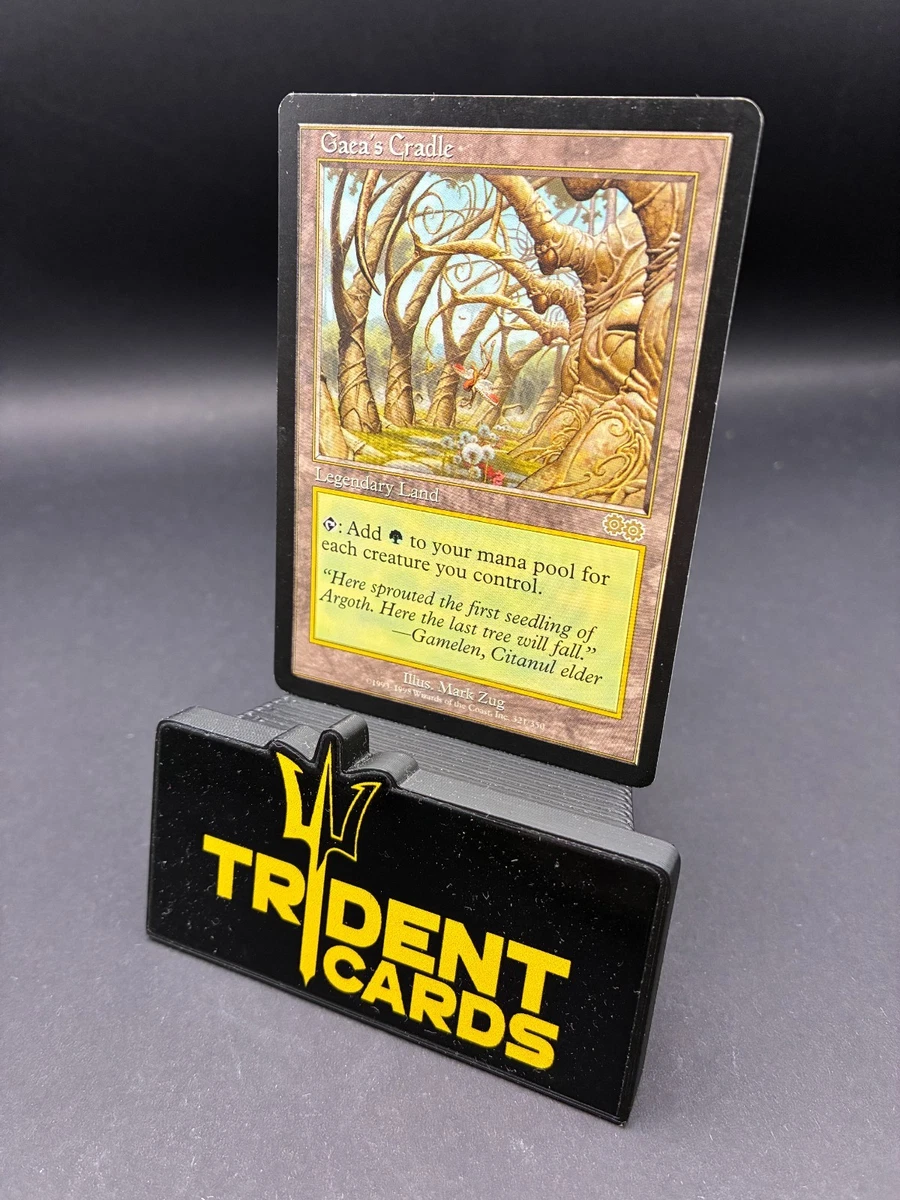 Gaea's Cradle Magic: The Gathering Trading Card Games Urza's Saga