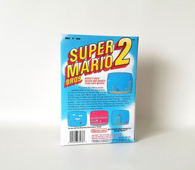 Super Mario Bros 2 UKV PAL Nintendo NES Empty Handmade Replacment Box Only