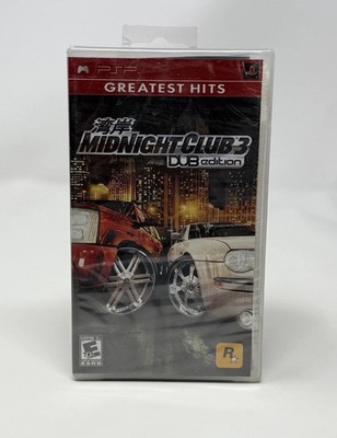 Midnight Club 3 Dub Edition PlayStation Portable PSP Brand New Factory Sealed