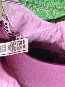 Lot Of 2 Victoria Secret Bras Size 38D One Pink The Other One Purple