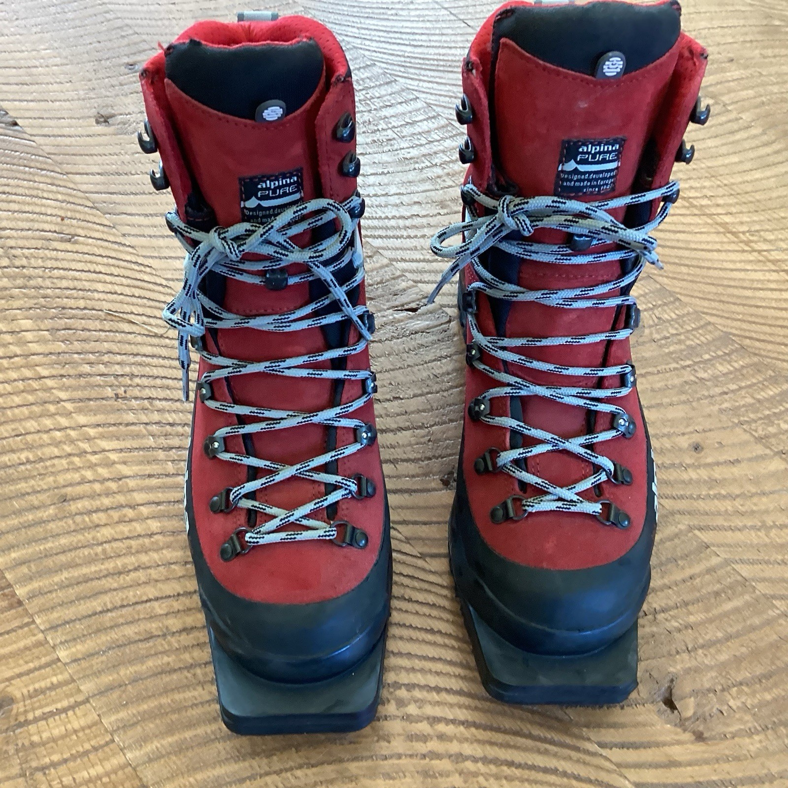 SALOMON Scarpone da sci di fondo Alpina Alaska 75 mm uomo rosso taglia 42