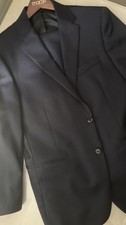 Jos A Bank 2btn Navy Blue Signature Suit 42 R Reg