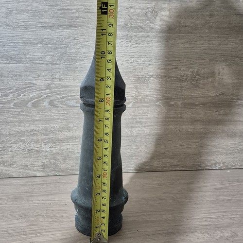 Vintage Welsh Fire Hose Nozzle Brass 1950s Recovered From Local Station - Picture 9 of 12