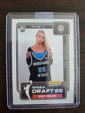 Hailey Van Lith 2025 Panini Instant #DN-10 WNBA Draft Night Rookie Card QTY