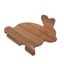 Vassoio da portata in legno a forma di animale per salumi formaggio