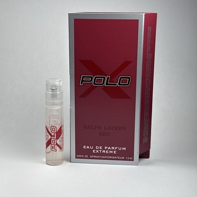 Ralph Lauren Polo Red Extreme Eau De Parfum 1.2 ml Sample Spray New & Fresh