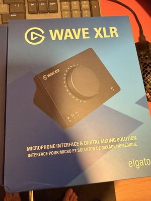 Elgato Wave XLR Microphone Audio Interface Streaming/Recording NEW