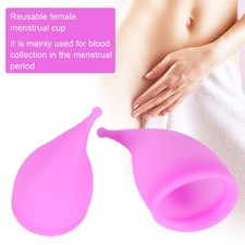 Reusable Women Menstrual Cup Collector For Female Hygiene