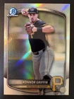Konnor Griffin 2025 Bowman Draft CHROME REFRACTOR Prospect Rookie Card #BDC-102!