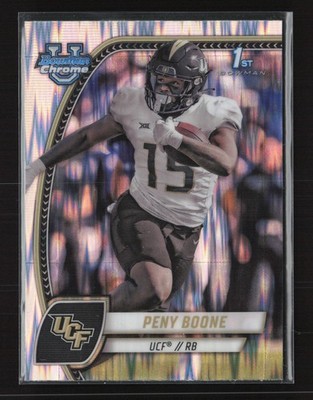2024 Bowman Chrome U Peny Boone Stealth Refractor #143 1st Prospect