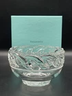 Tiffany & Co. Crystal Dolphin 5" Bowl Console/Serving Bowl