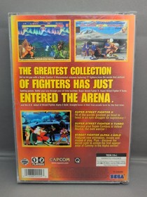 *A2 Street Fighter Collection (Sega Saturn, 1997) Complete CIB, No Reg Card