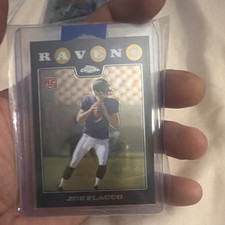 Topps 2008 Chrome Joe Flacco Rookie (RC) #TC170 Baltimore Ravens NFL Card