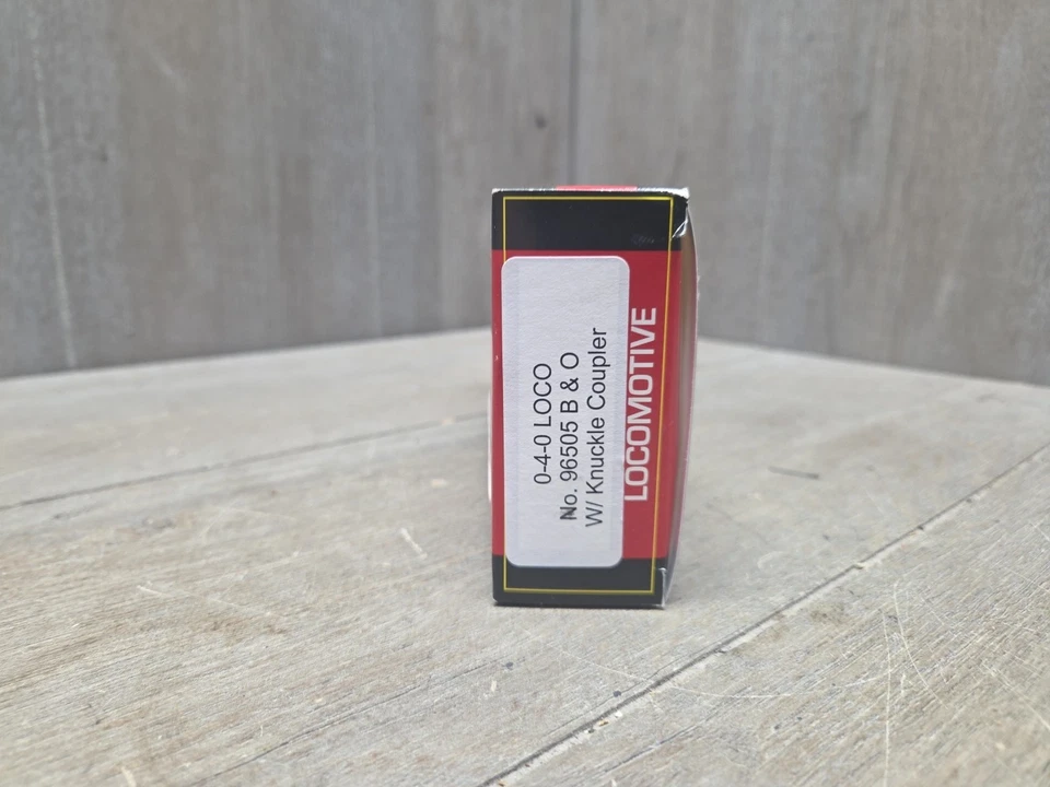 Model Power 0-4-0 LOCO No. 96505 B&O W/ Knuckle Coupler Baltimore & Ohio - Image 2 of 4