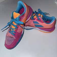 Babolat Jet Mach 3 AC Women's 10 US Court Tennis Pickleball Shoes Sneakers Pink