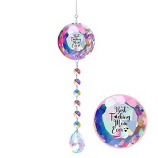 ZHSHWAT Valentines Day Crystal Suncatcher Gift for Mom from Daughter Son Best