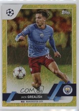 2022-23 Topps UEFA Club Competitions Gold Foil 39/50 Jack Grealish #142 19qk