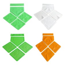 5 Teiliges Baseball Base Set, Gummi Wurfbasen f&uuml;r Softballtraining Im Garten