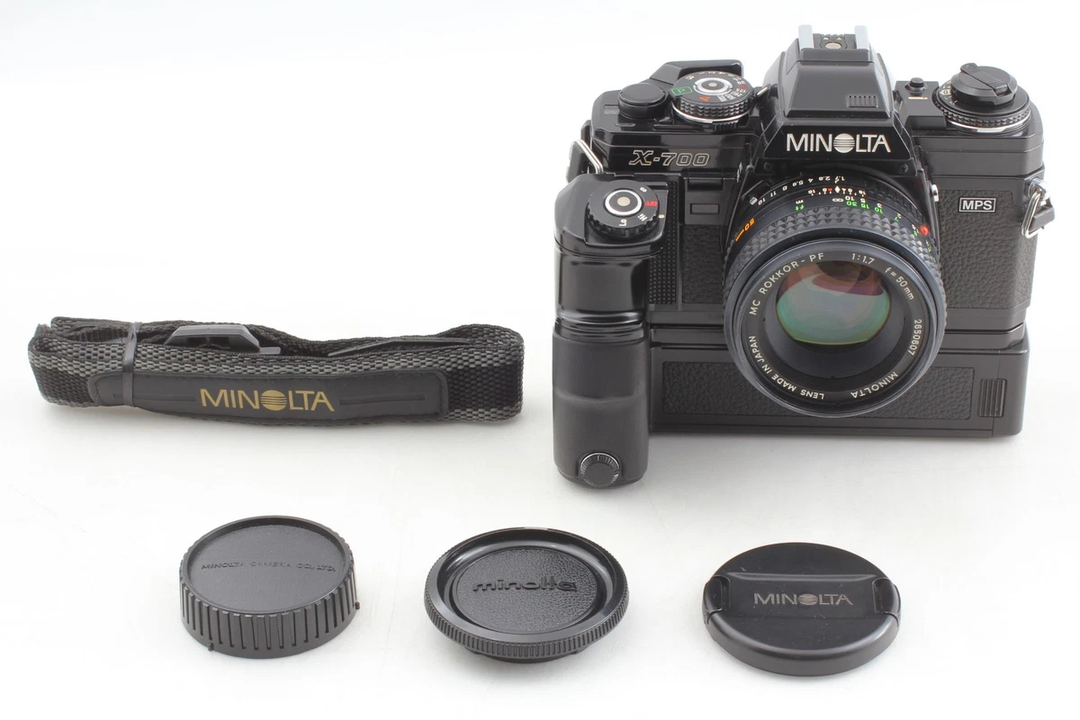 フィルムカメラ MINOLTA X-700 MC ROKKOR-PF 1:1.4 f=28mm Minolta X-700 Film Cameras for sale | eBay