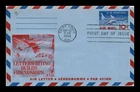 DR JIM STAMPS US COVER AIR MAIL 10C AIR LETTER SHEET FIRST DAY ISSUE FLEETWOOD