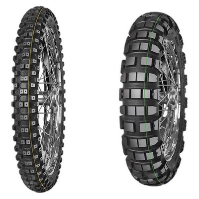 TYRE PAIR MITAS 90/90-21 54R + 140/80-18 70R ENDURO TRAIL RALLY PRO M+S