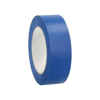 PACKAGINGSUPPLIESBYMAIL 32 Rolls Blue Painters Masking Tape, 1.5" x 60 Yards, 5.5 Mil for Walls Painting