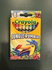 Only  Target Exclusive 2014 Crayola Crayons Jungle Rumble Pack of 8