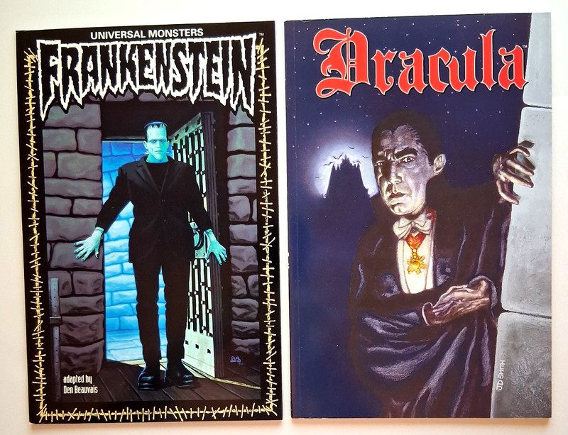 Universal Monsters Dracula & Frankenstein Dark Horse Comics Lot (1993–1994)