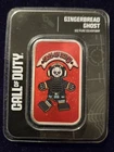 SIGMA TESTED - 2025 Call Of Duty SIGMA TESTED Gingerbread Ghost 1oz Silver .999