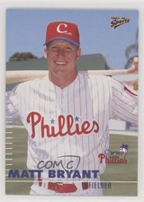 2000 Multi-Ad Sports Clearwater Phillies Matt Bryant #18 0w8f