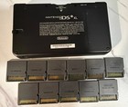Nintendo DSI XL Midnight Blue Handheld Game Console with 11 games, case &charger — photo 2