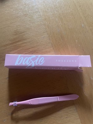 BASIC BEAUTY TWEEZERS / PINZETTE in einem ROSATON NEU OVP