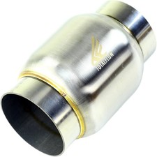 Totalflow 6644 Mini Race Exhaust Muffler 304 Stainless Steel 2.5 Inout