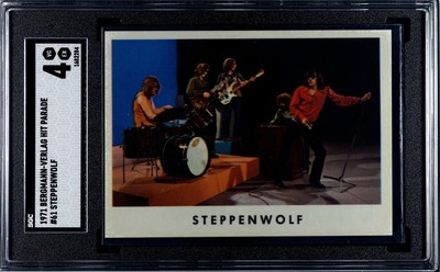 1971 Bergmann-Verlag Hit Parade #61 Steppenwolf John Kay Rock Band SGC 4 VgEx