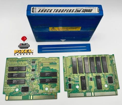 Shock Troopers 2nd Squad Used Cartridge Neo Geo MVS SNK Arcade USA Seller!!